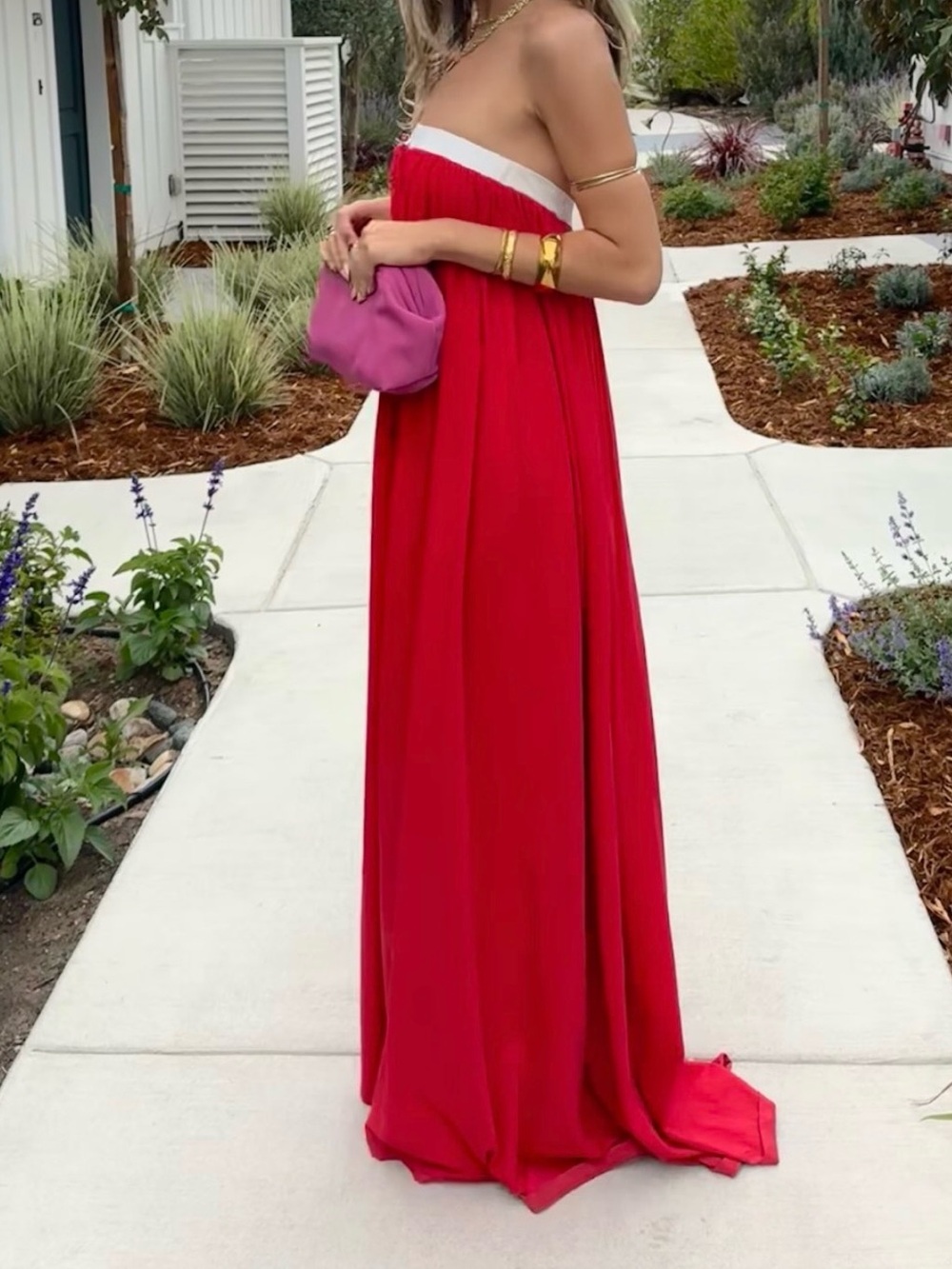 RED RAVELLO DRESS - ROWEN ROSE
X CASALINA - Picture 5 of 5